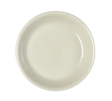 Steelite HL30400 - 6-1/2" Round Coupe Rim China Plate, Homer Empire Design - 1 Dozen