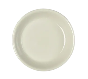 Steelite HL30600 - Round Coupe Rim China Plate, 8-1/4" Diameter, Fine China, White Finish - 1 Dozen