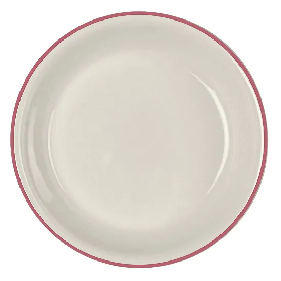 Steelite HL30763928 - 9" Coupe Rim Round China Plate, Empire Rose Line, Coupe Plate - 1 Dozen