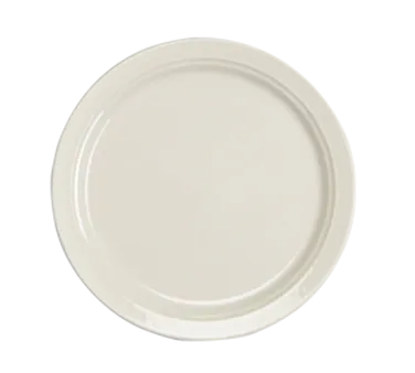 Steelite HL3447000 - 6-1/4" Round China Plate, Narrow Rim, Homer Gothic Blanc, 1 Dozen