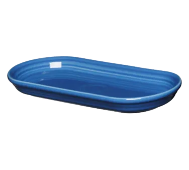 Steelite HL412337 - Bread Tray 11.875" x 5.625" x 1.5" China Fiesta Lapis Oven Safe 425°F - 6/Case