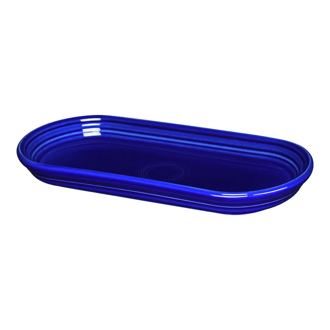 Steelite HL412346 - Bread Tray 11.875" x 5.625" x 1.5" Fiesta Twilight China OvenSafe 425°F - 6/Case