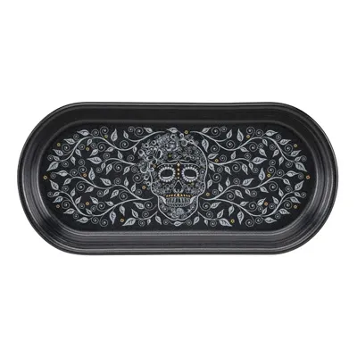 Steelite HL41241590 Bread Tray, Oblong 11-7/8" x 5-5/8", Homer Skull and Vine® Foundry China, 6/Case