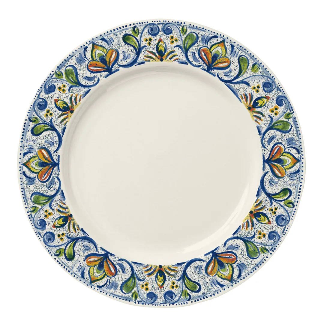 Steelite HL44463906 10.625" Round Rolled Edge China Plate Catalina RE & NR - 1 Dozen