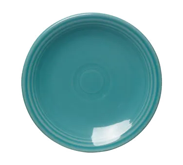 Steelite HL463107 - Fiesta Turquoise 6.125" Round China Plate, Oven Safe to 425°F - 1 Dozen