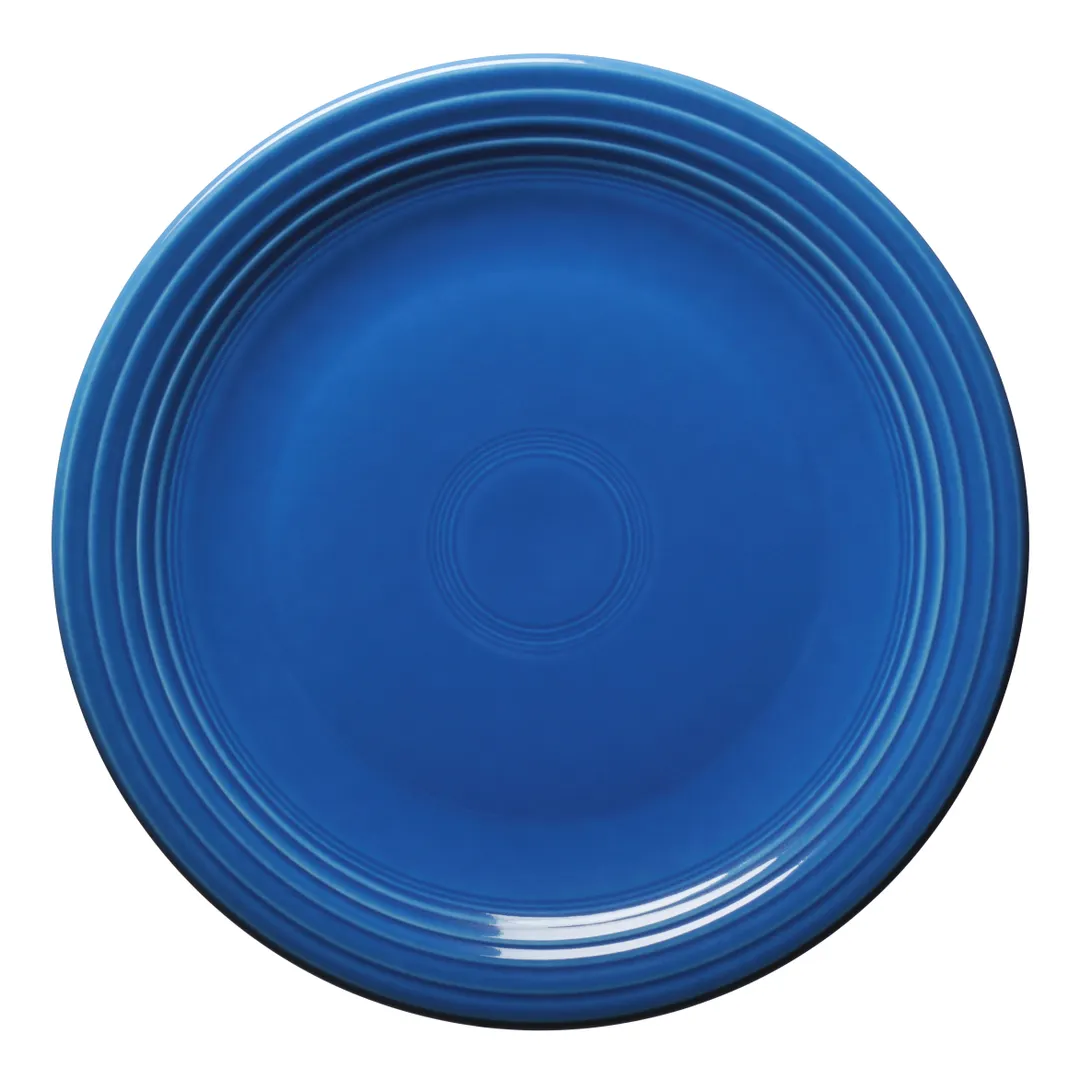 Steelite HL463337 - 6.125" Round China Plate, Fiesta Lapis Glaze, Oven Safe To 425°F, 1 Dozen