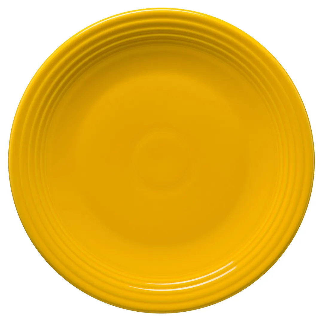 Steelite HL467342 - 11.75" Round China Plate, Fiesta Daffodil, Rolled Edge, Oven Safe 425°F, 4/Case