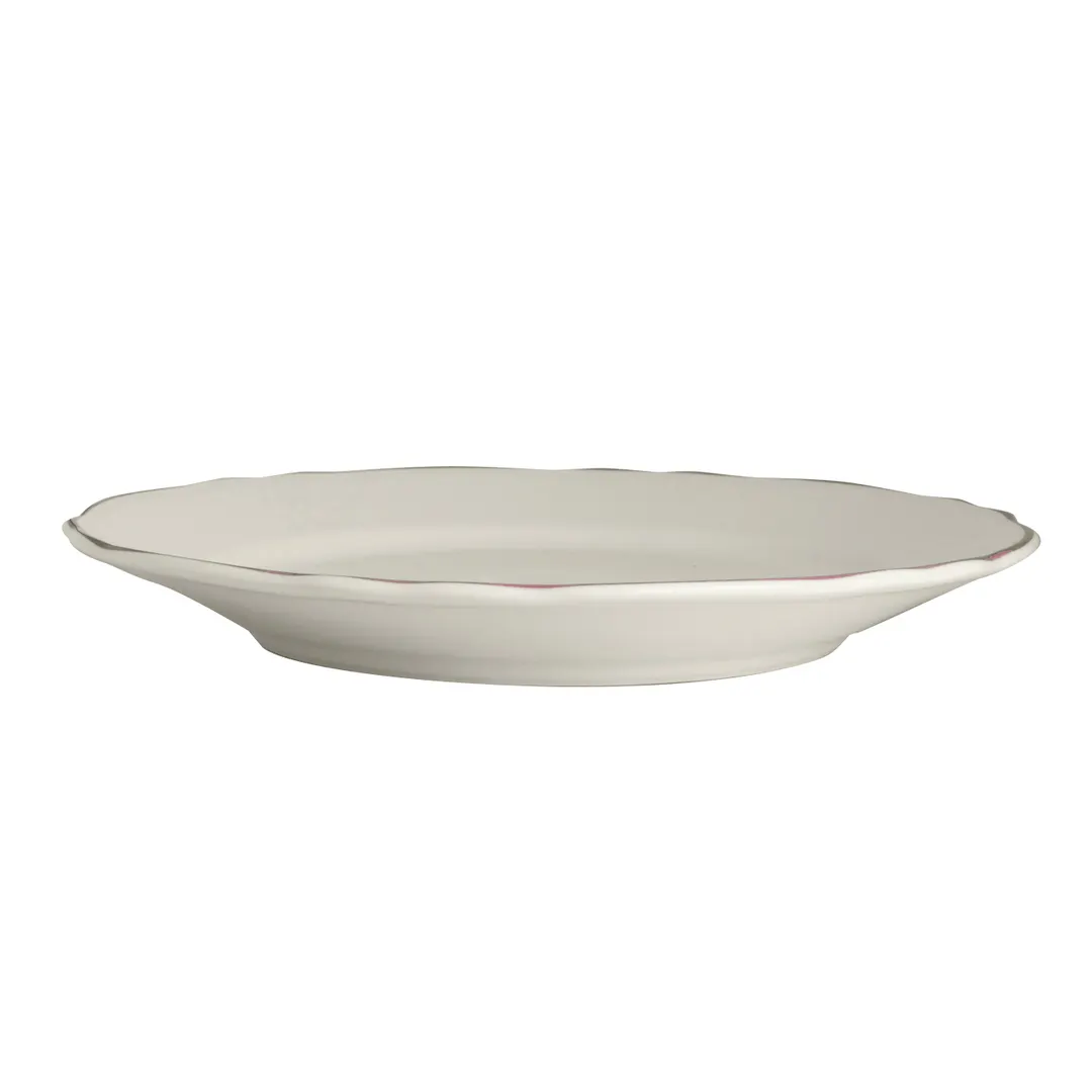 Steelite HL54163928 6.25" Round China Plate, Styleline Rose Carolyn, Oven Safe to 500°F - 36/Case