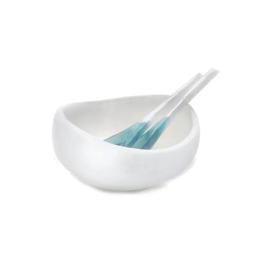 Steelite KMK1018SH Oval Plastic Bowl, 9-1/2" x 5" White Resin Dishwasher Safe Break‑Resist - 2/Case