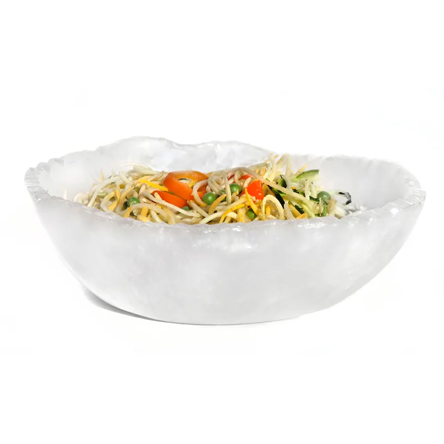 Steelite KMK2083SH - 13\" Dia x 4-1/2\" H Round White Resin Bowl, Dishwasher Safe, Break‑Resistant