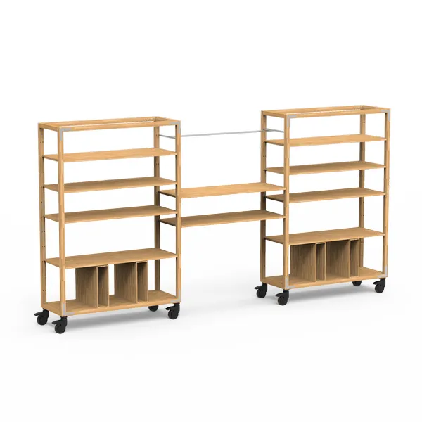 Steelite MGCCAN01NSXW Canvas Self Service Buffet Table, Steel Casters, Mogogo Finish, Canvas