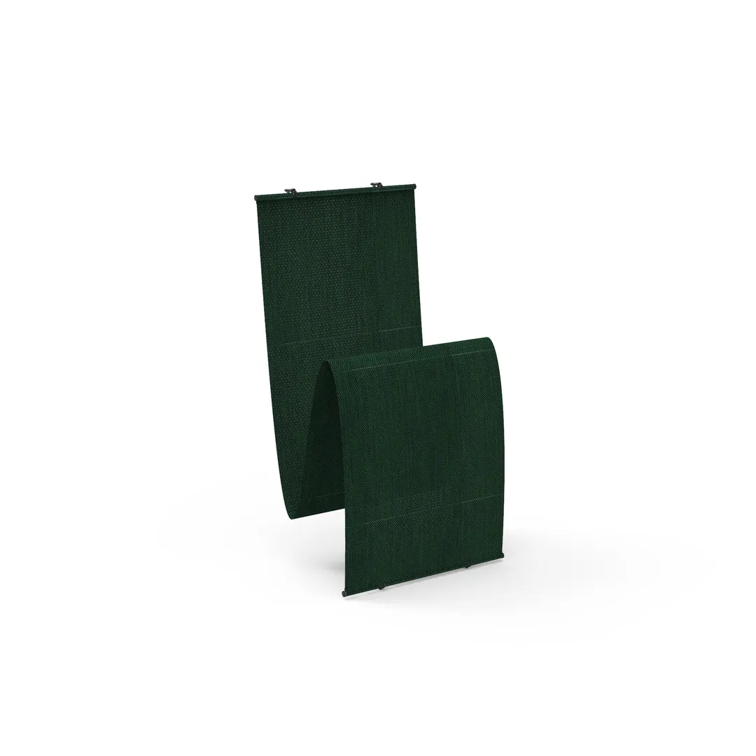Steelite MGSCANGP0101 - Buffet Table Part, 5 Green Canvas Screens, Ideal For Restaurant Service