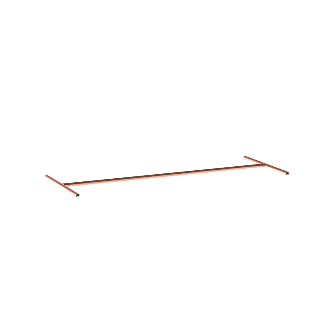 Steelite MGSCANSC0201 - Short Hanging Rod for Buffet Tables, Copper Canvas Finish, 1X Unit