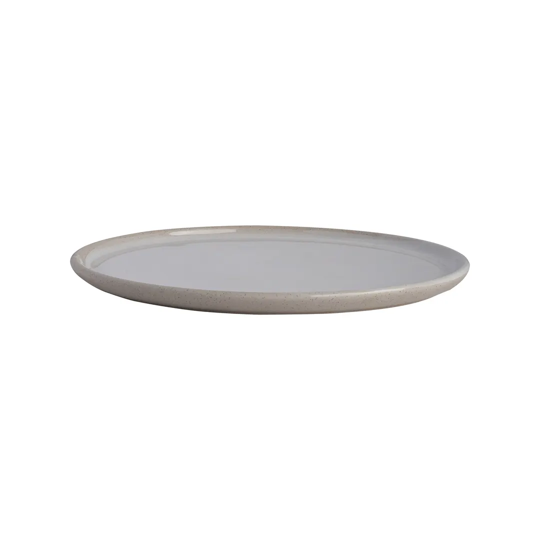 Steelite OG10013792 - 11" Round Stoneware China Plate, Gembrook White Off Grid Studio, 1 Dozen