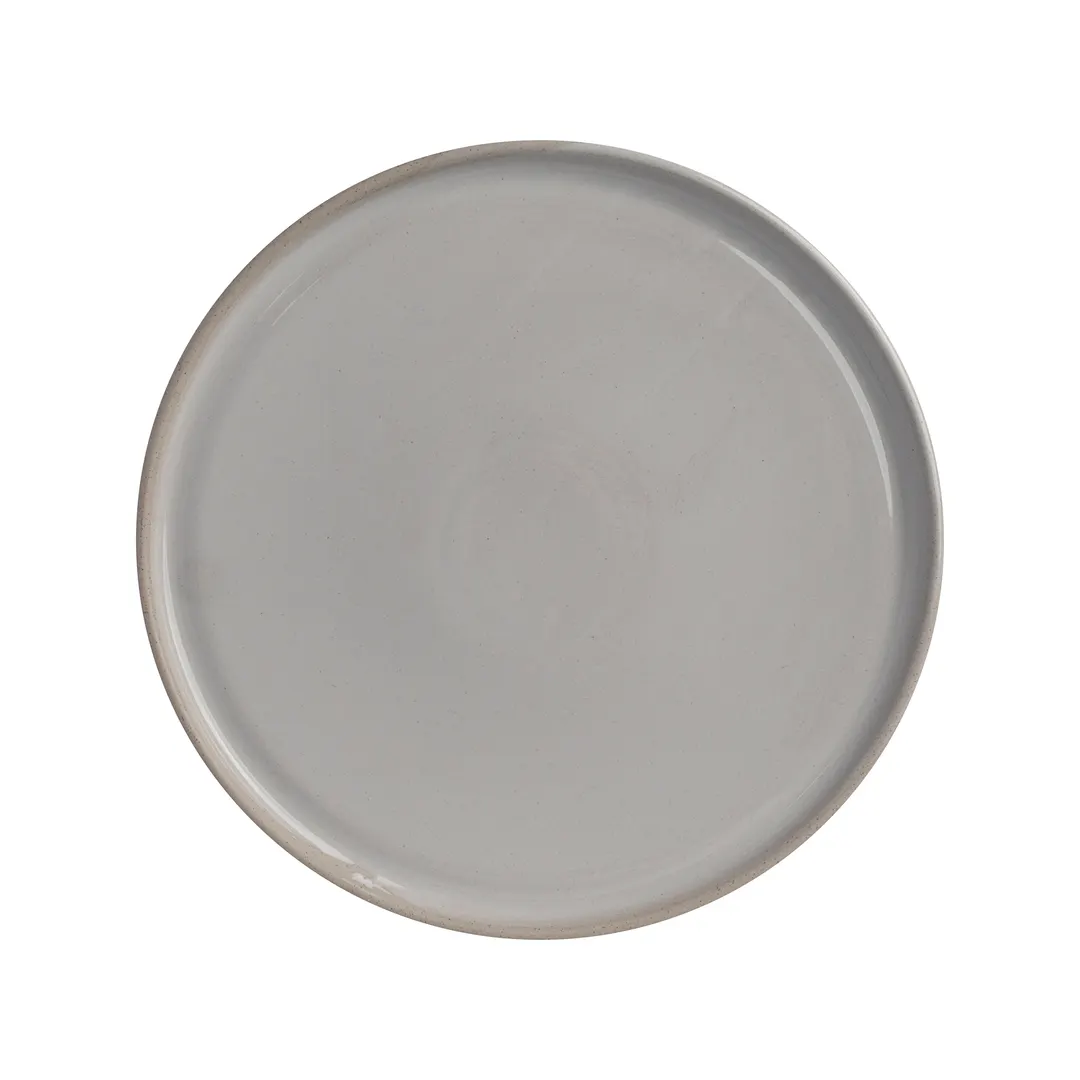Steelite OG10013792 - 11" Round Stoneware China Plate, Gembrook White Off Grid Studio, 1 Dozen