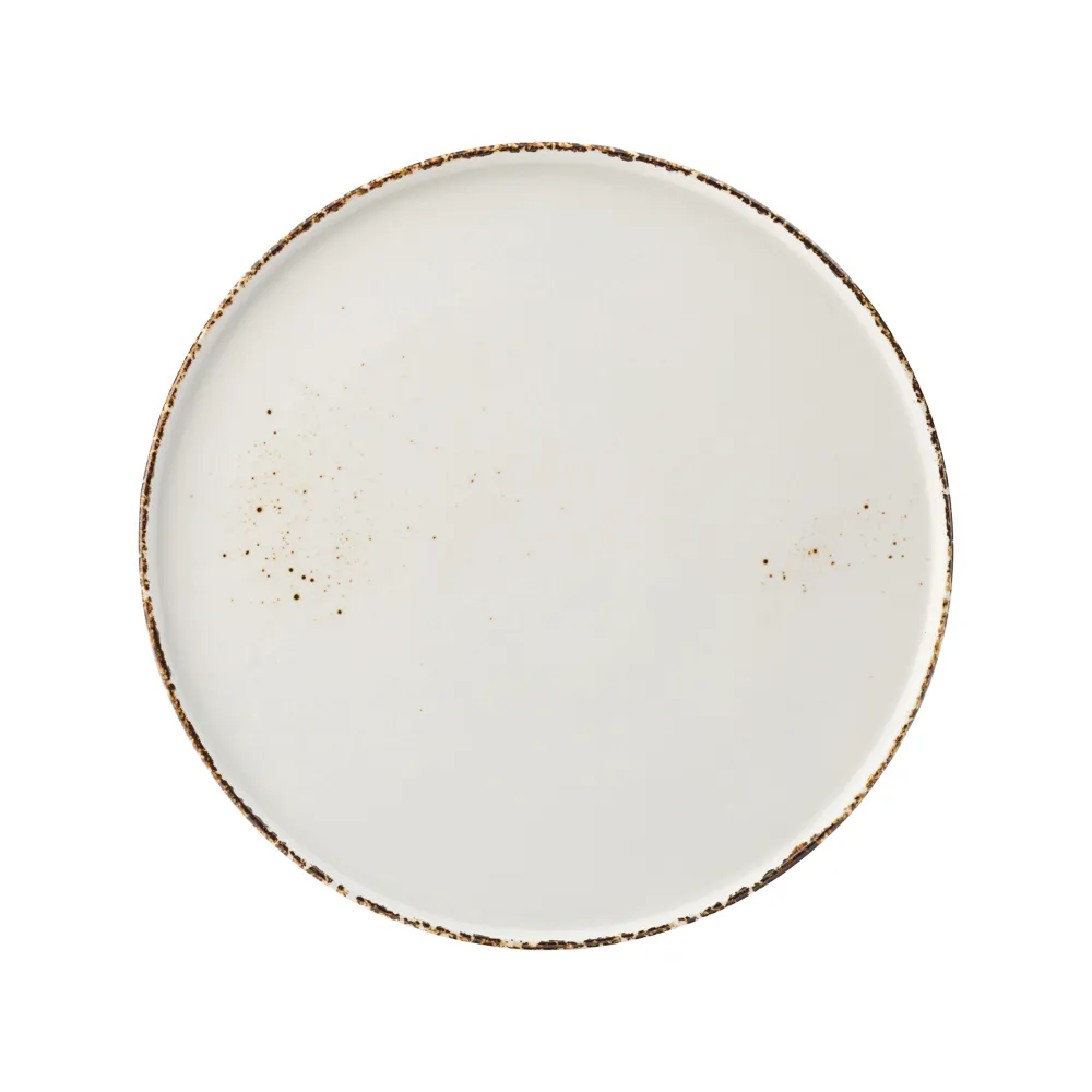 Steelite UCT9069 China Plate - 10.5" Round Coupe Rim Porcelain White Utopia Umbra - 6/Case