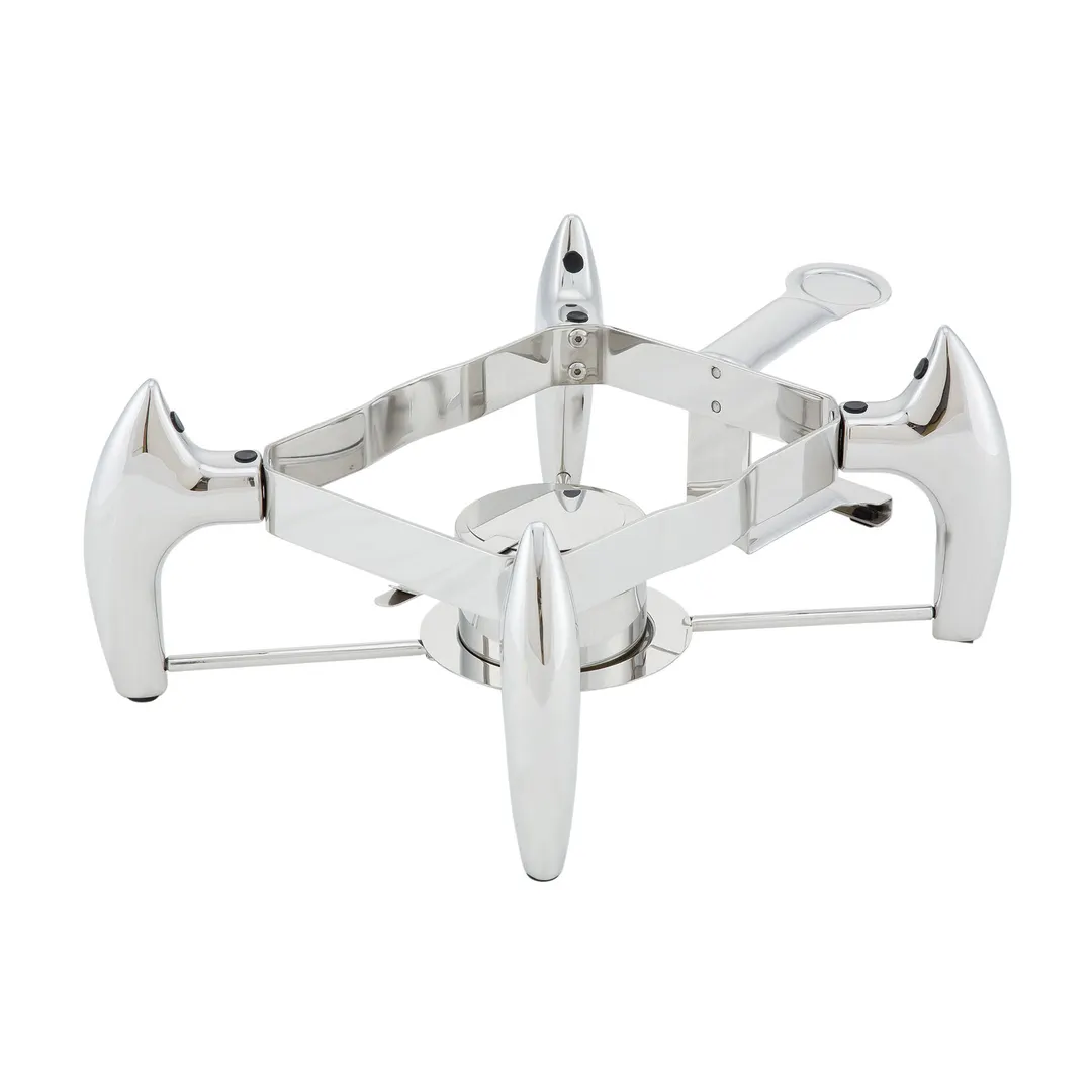 Steelite WLWI35BC Burner Stand for 4-Quart Chafer Dish, Includes Walco Fuel Cup, Idol™, Steel Frame