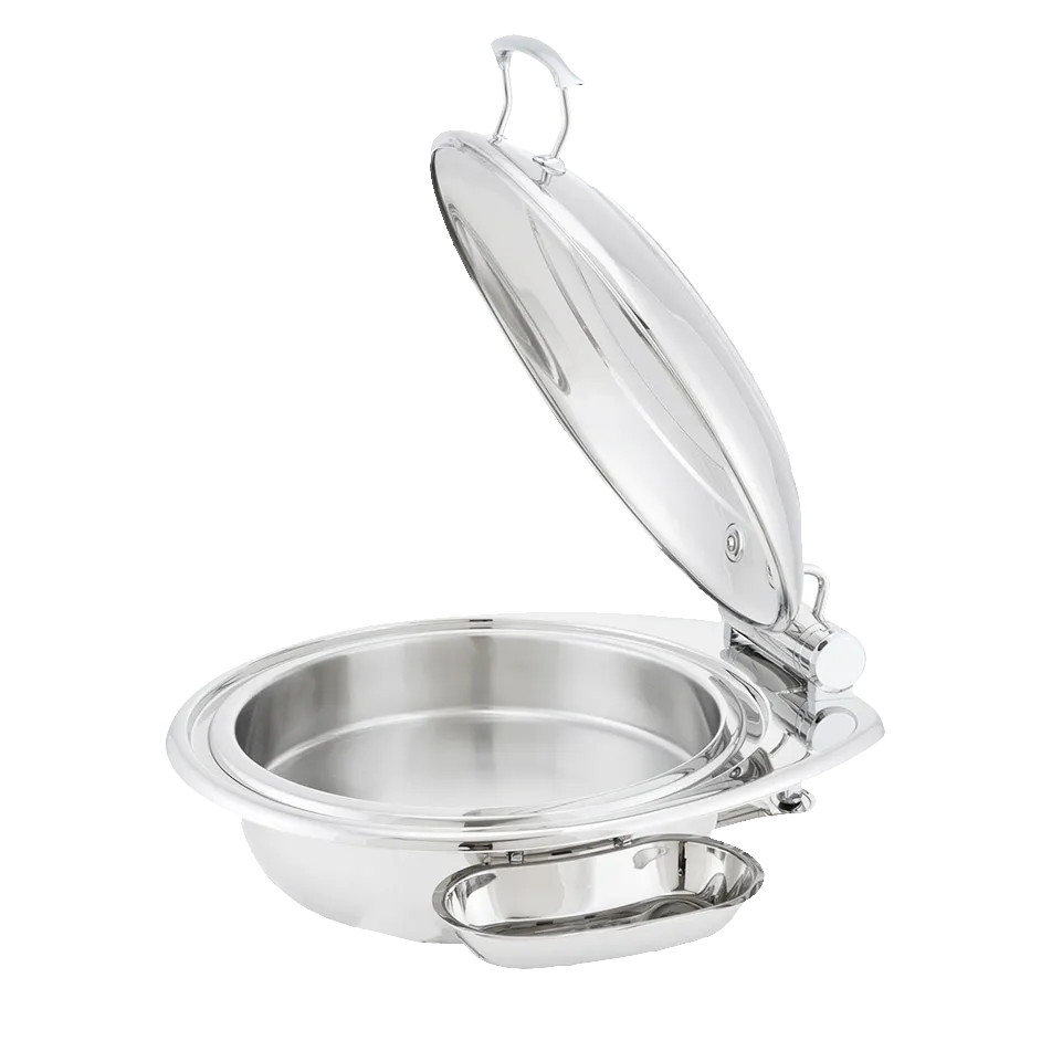 Steelite WLWI6UMT 7-Qt Chafing Dish, 21"×18½"×10¼" Hinged Lid, Induction‑Ready 18/10 Stainless Steel