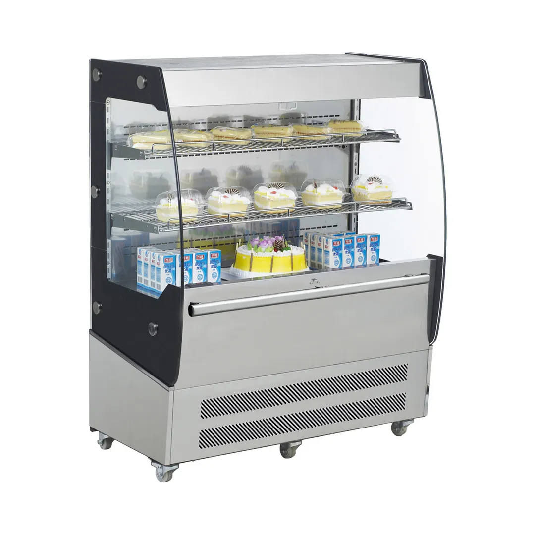 Marchia MDS200 39"  Grab-N-Go Open Air Merchandiser, Self Contained, 2 Shelves, 7 cu. ft.