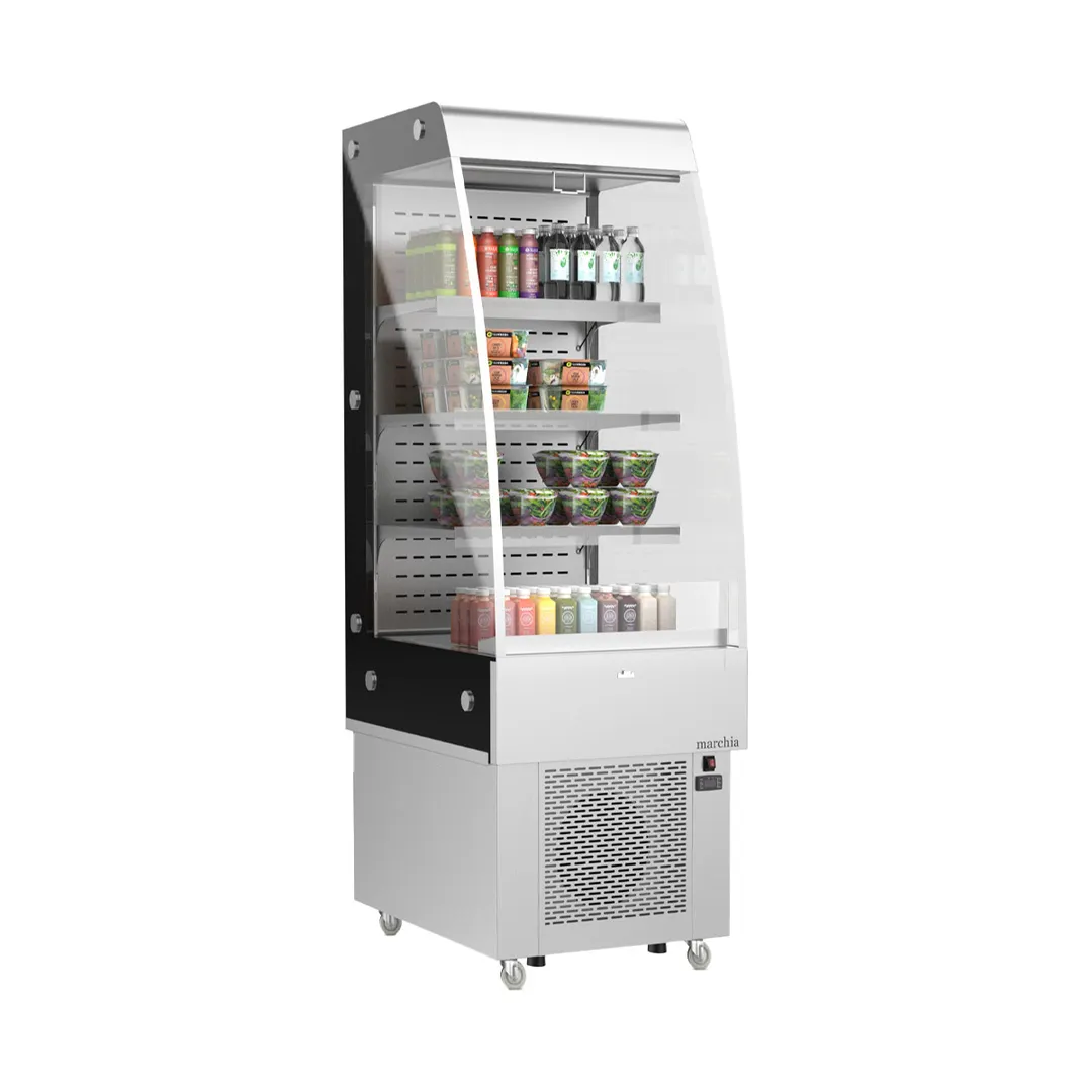 Marchia MDS250 24" Grab-N-Go Open Air Merchandiser, Self Contained, 3 Shelves, 9 cu. ft.