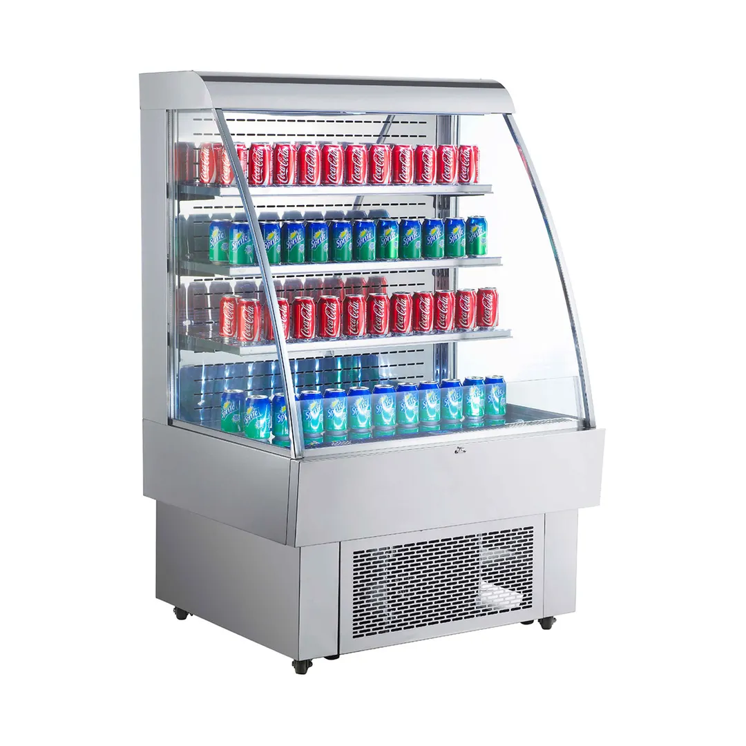 Marchia MDS380 39" Grab-N-Go Open Air Merchandiser, Self Contained, 3 Shelves, 13.4 cu. ft.