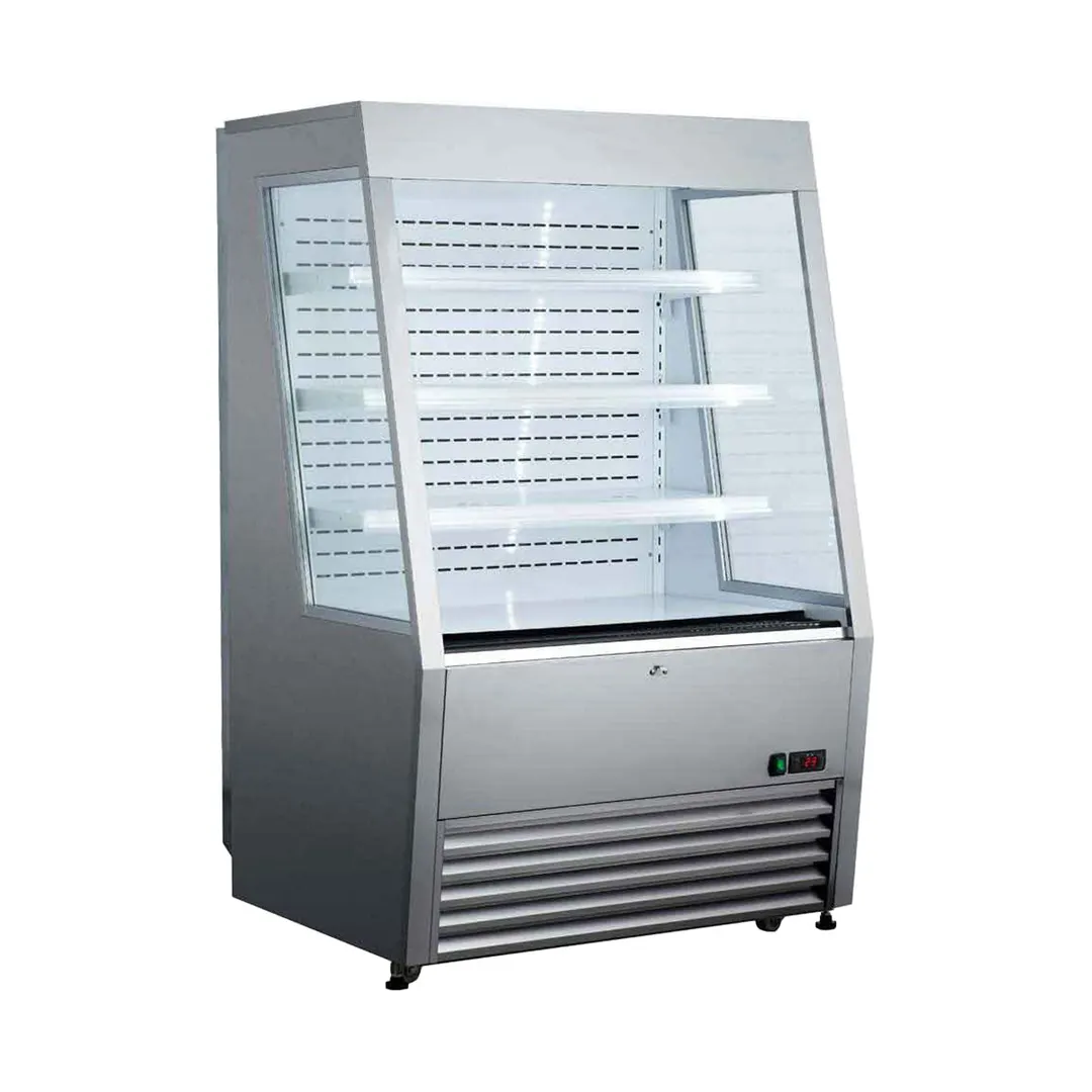 Marchia MDS390-SS 36" Grab-N-Go Open Air Merchandiser, Stainless Steel, 11.3 cu. ft.