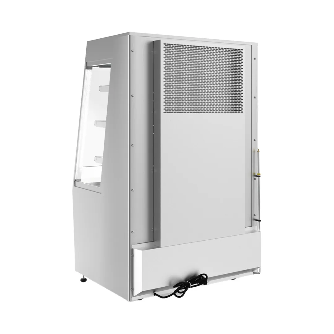 Marchia MDS390-SS 36" Grab-N-Go Open Air Merchandiser, Stainless Steel, 11.3 cu. ft.