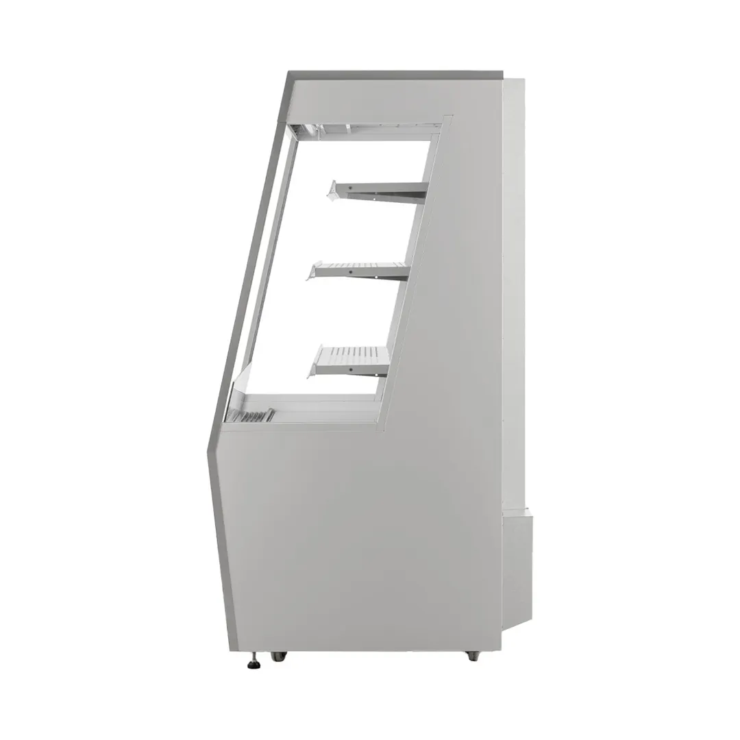 Marchia MDS390-SS 36" Grab-N-Go Open Air Merchandiser, Stainless Steel, 11.3 cu. ft.