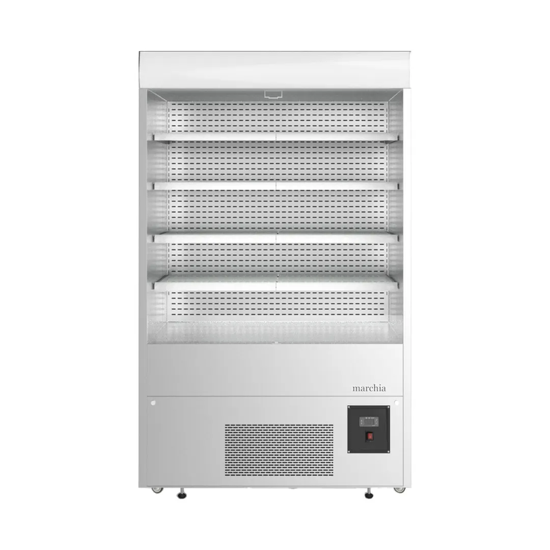 Marchia MDS48 48" Grab-N-Go Vertical Open Air Merchandiser, Self Contained, 4 Shelves, 24.7 cu. ft.