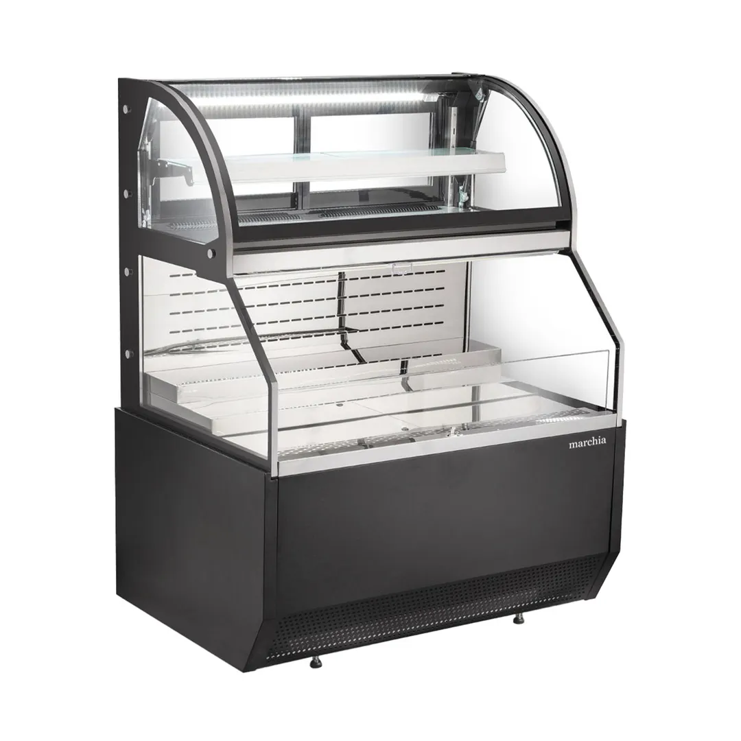 Marchia MSTAR48 47" Dual Service Open Air Display Case Merchandiser, 16.2 cu. ft.