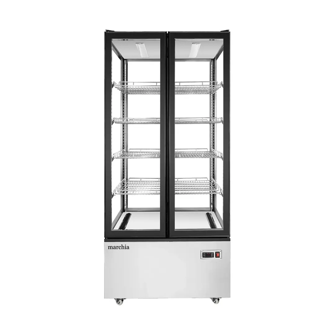 Marchia MVS800 34" Vertical Glass Refrigerated Bakery Display Case