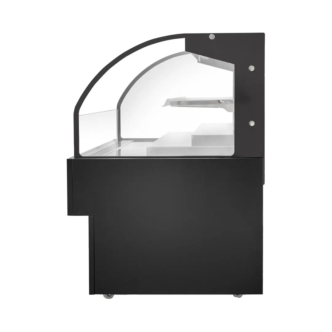 Marchia USTAR48 47" Horizontal Open Air Display Merchandiser, Low Profile, 10.3 cu. ft.