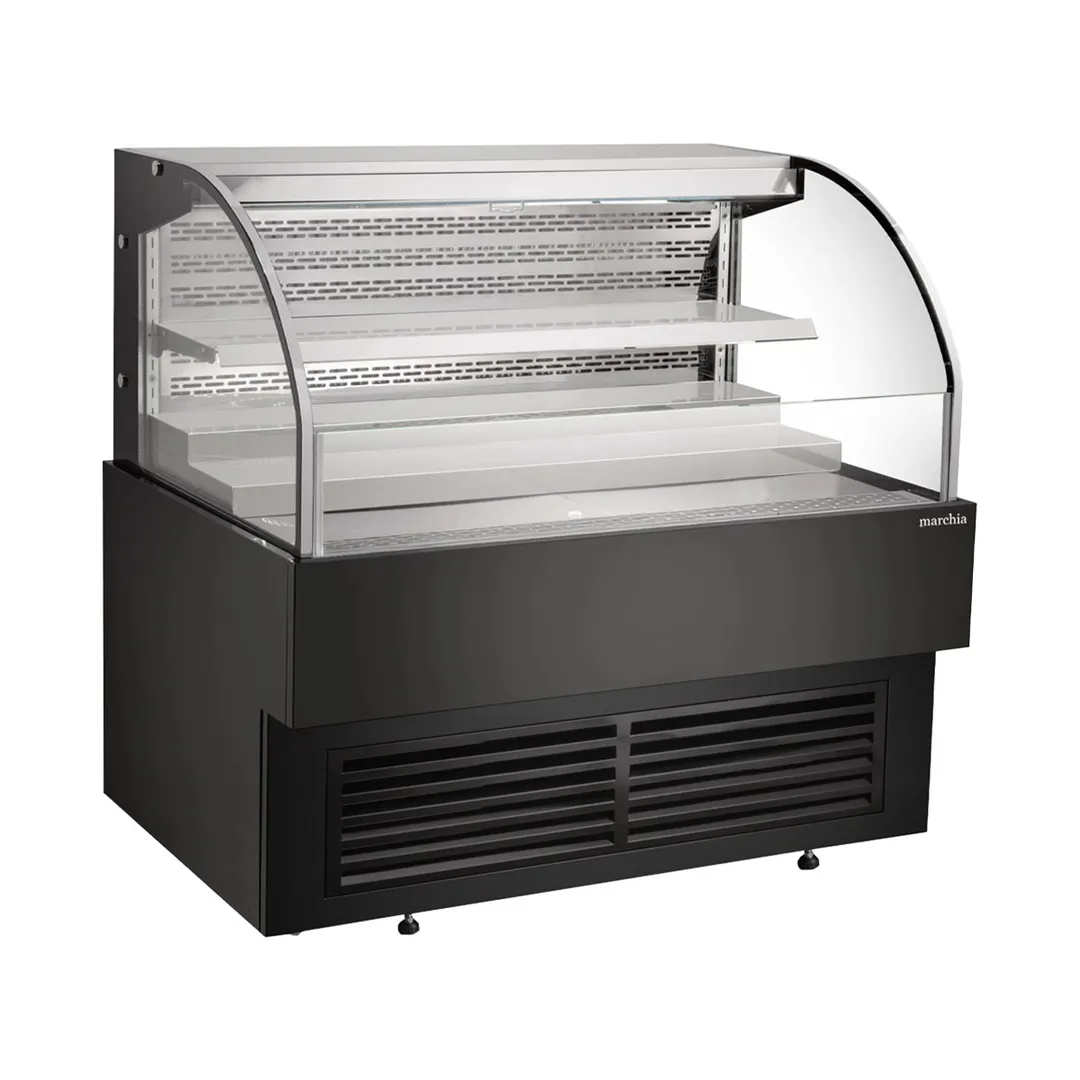Marchia USTAR48 47" Horizontal Open Air Display Merchandiser, Low Profile, 10.3 cu. ft.