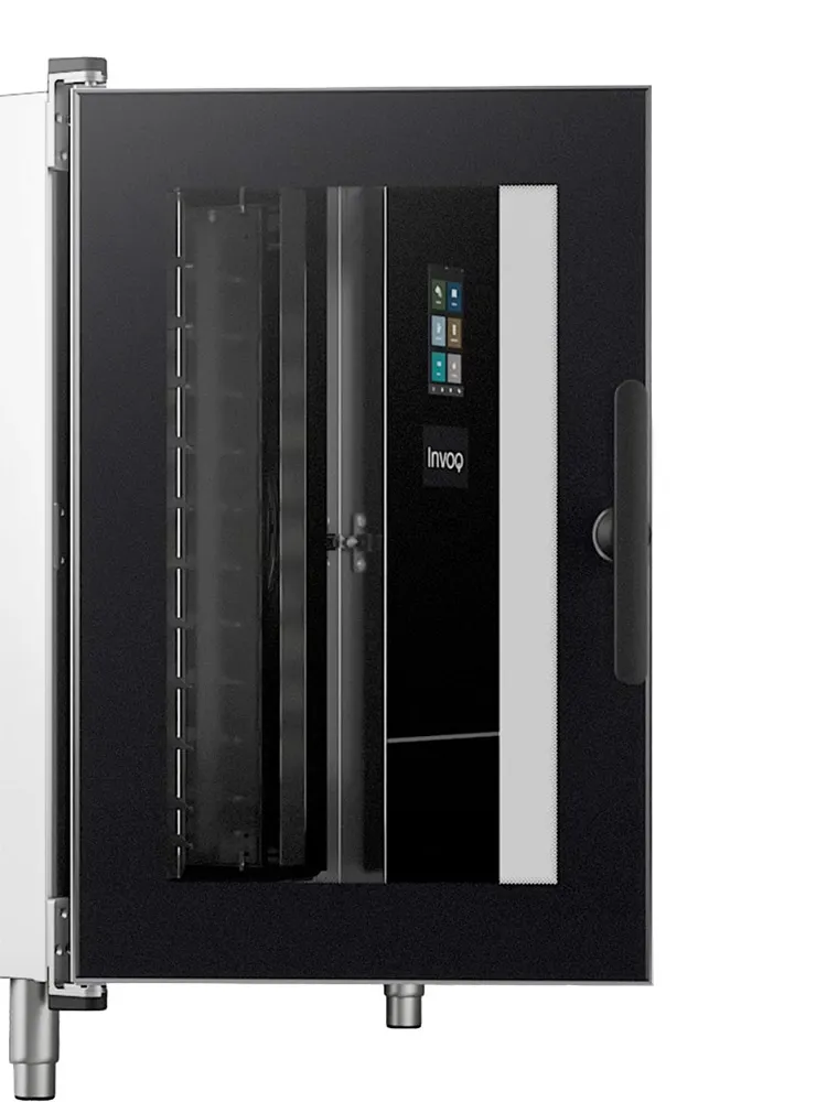 Blodgett INVOQ 61BE-PT Full Size 7 Pan Electric Combi Oven w/ Touchscreen , Boiler Steam, 208/240V