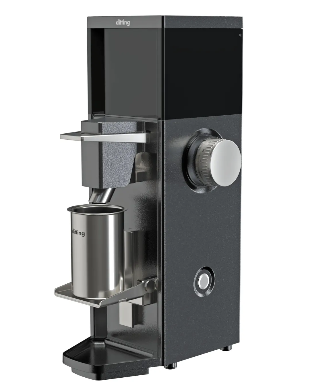 FETCO PDT702161 Matte White Coffee Grinder, 1.1lb Hopper - 500W / 120V