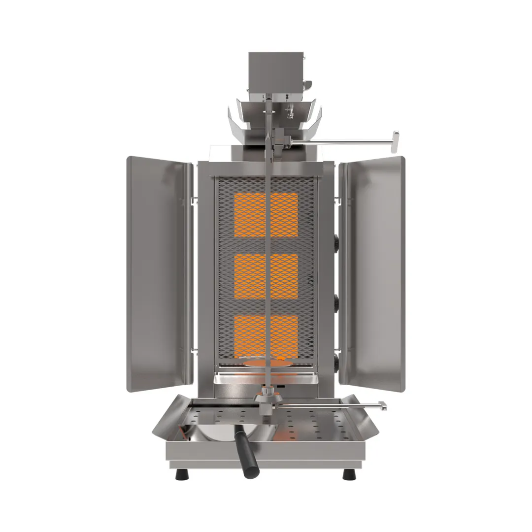 Inoksan PDG103MN 38" Gas Doner Kebab / Gyro Machine / Vertical Broiler, 132 Lbs, 30.709 BTU