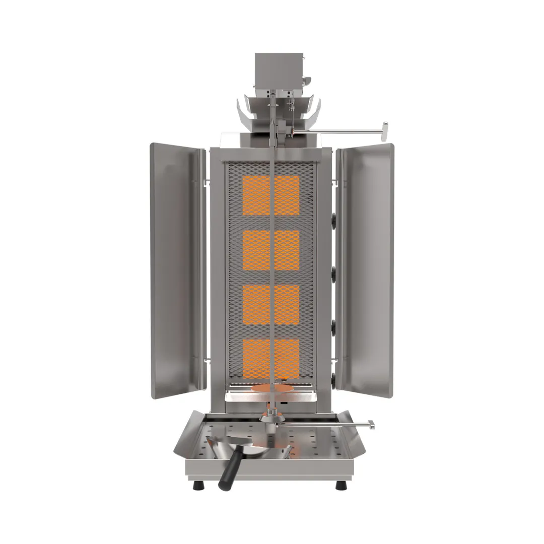 Inoksan PDG104MN 45" Gas Doner Kebab / Gyro Machine / Vertical Broiler, 165 Lbs