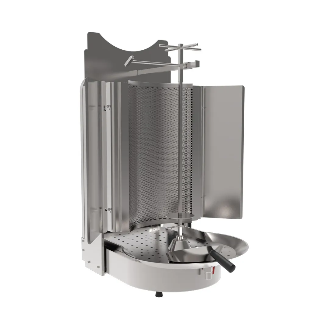 Inoksan PDG400NR 39" Doner Kebab Machine / Vertical Broiler w/ Robax Glass, 165 Lbs, Doner Kebab Machine, 62.400 BTU