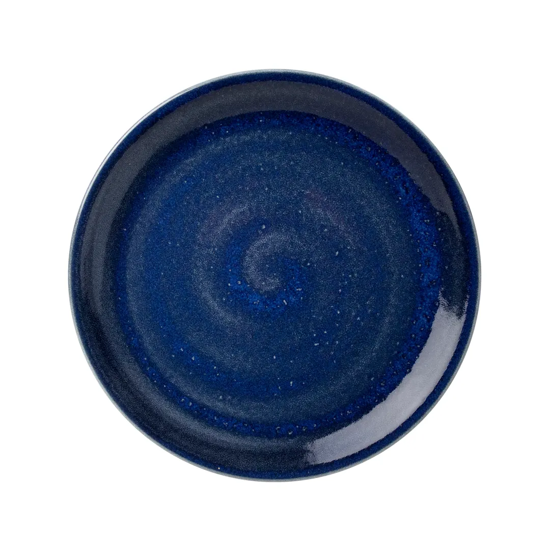 Steelite 12010565 Coupe Rim Plate, 11.75" Round, Vesuvius Lapis Vitrified, Oven Safe 530°F - 1 Dozen