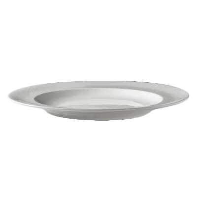Steelite 4411RF006 Banquet Rim Plate, 6.500" Round Bone China, Medium Rim - 1 Dozen
