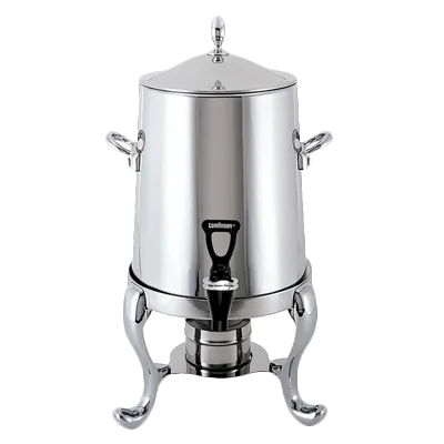 Steelite 5370S420 Coffee Chafer Urn, 2.75‑Gal, 12.5" × 12.5" × 23.5", 18/10 Stainless Steel