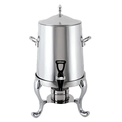Steelite 5370S421 Coffee Chafer Urn – 5.0 Gal (19-20 Qt) 14" x 13" x 21" Canned Heat 18/10 Stainless
