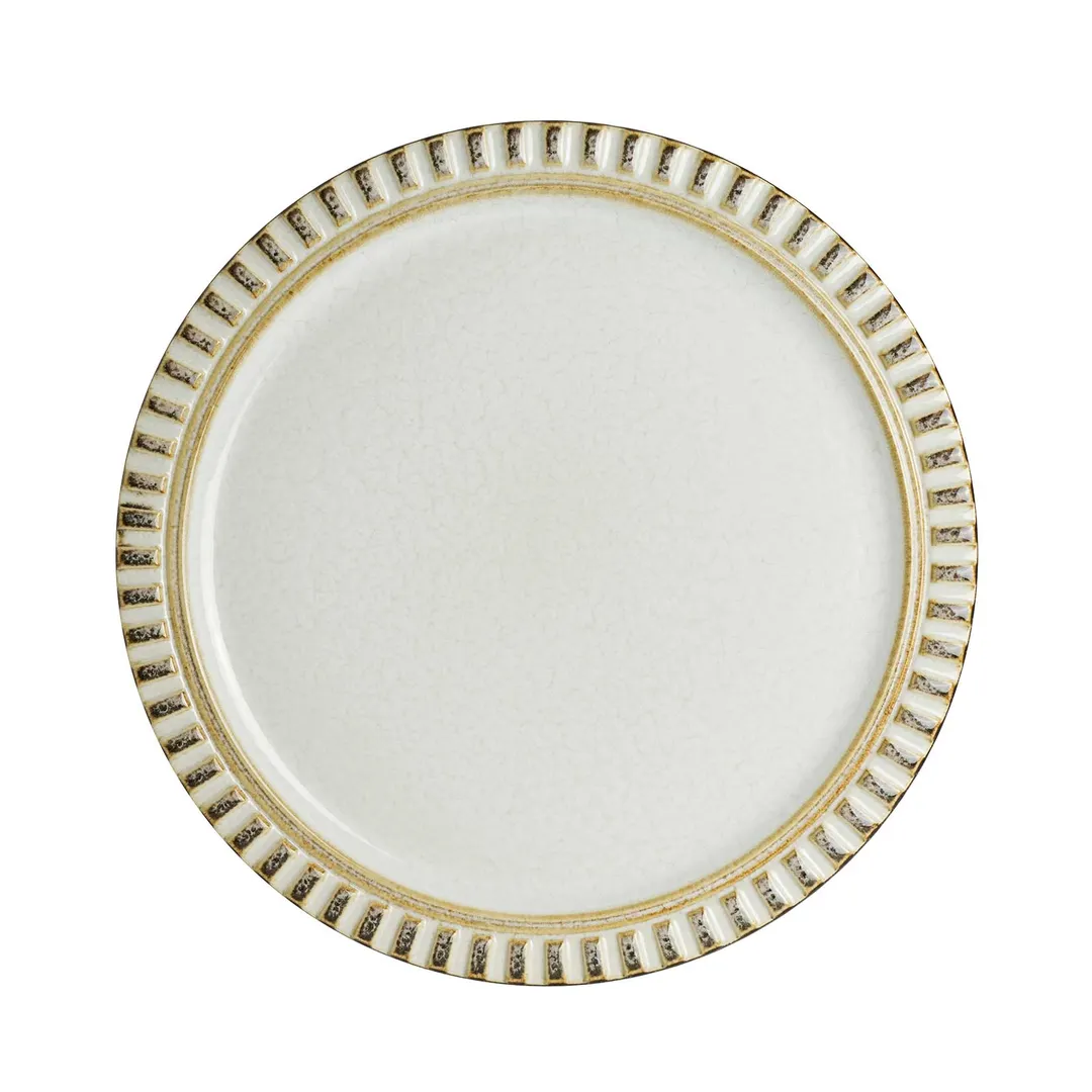 Steelite 6162RG120 - Adelaide Birch Round Porcelain Plate 10.375" Oven Safe to 425°F - 1 Dozen