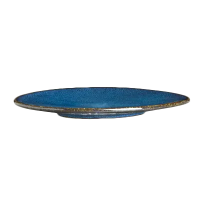 Steelite 6414MY007 - 6" Coupe Rim Round Plate, Indigo Wabi Sabi, Porcelain, Rene Ozorio - 1 Dozen