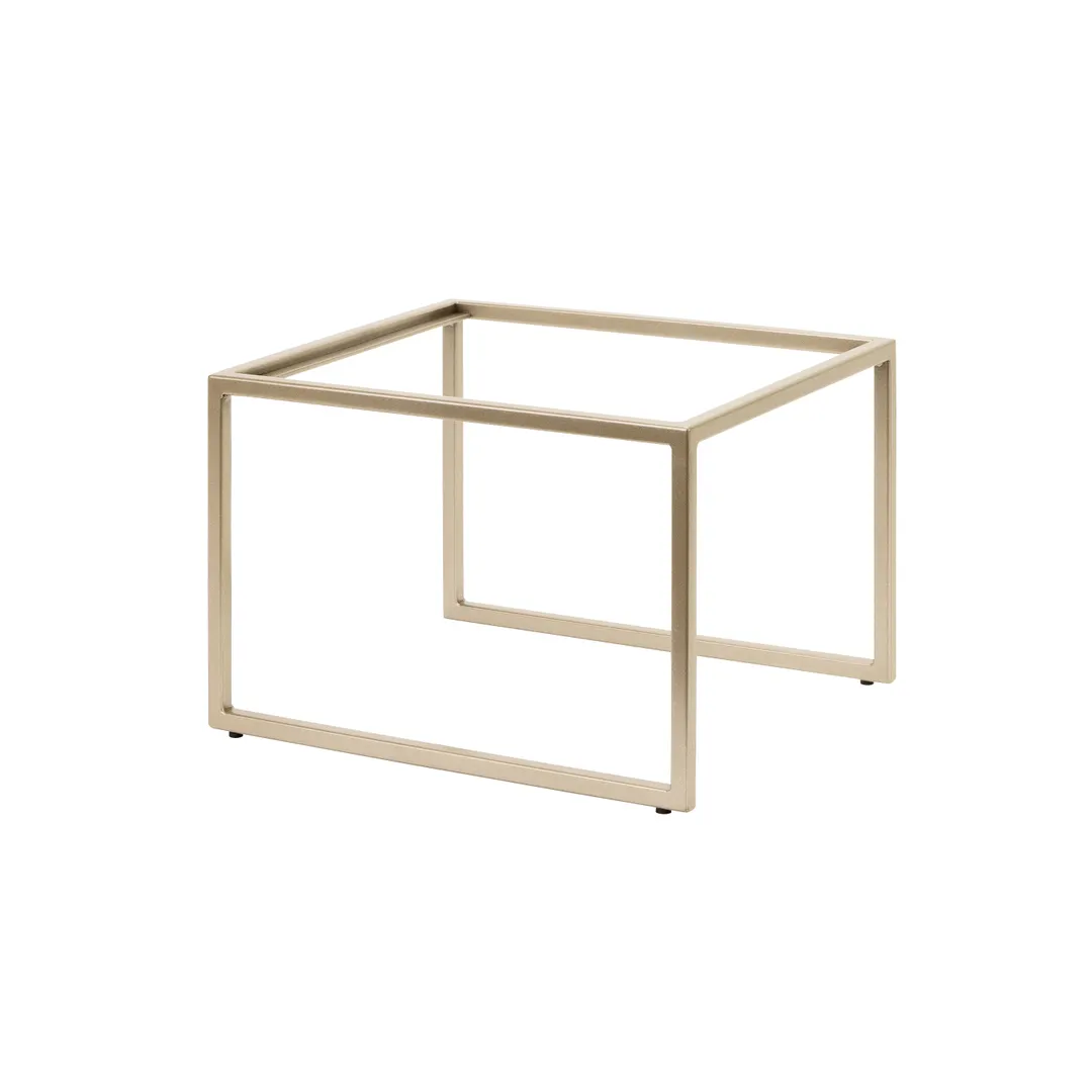 Steelite 7364MW338 Rectangle Pivot Riser, Champagne Metal, 11.5" x 13.875" x 9" (10"-19" W/D)