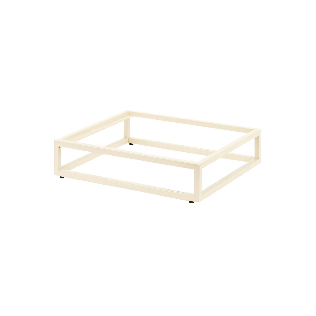 Steelite 7365MW336 Display Riser, Ivory Metal, 11.5" x 13.875" x 3.0", 10"‑19" Width,Up to 4" Height