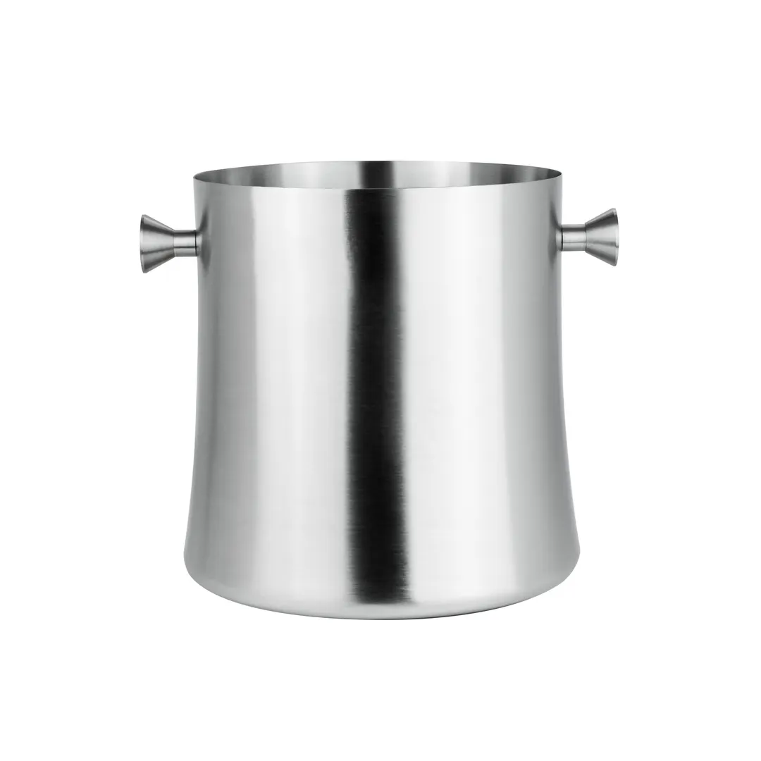 Steelite 7600CV040 Wine Bucket, 7.0" x 8.25" (8"-10" H), Non‑Insulated Stainless Steel - 6/Case