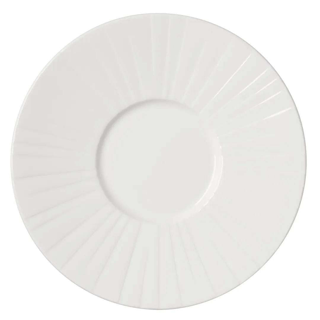 Steelite 9119C1222 Alina Round China Plate, 11.25" Diameter, Alumina Vitrified Finish - 6/Case