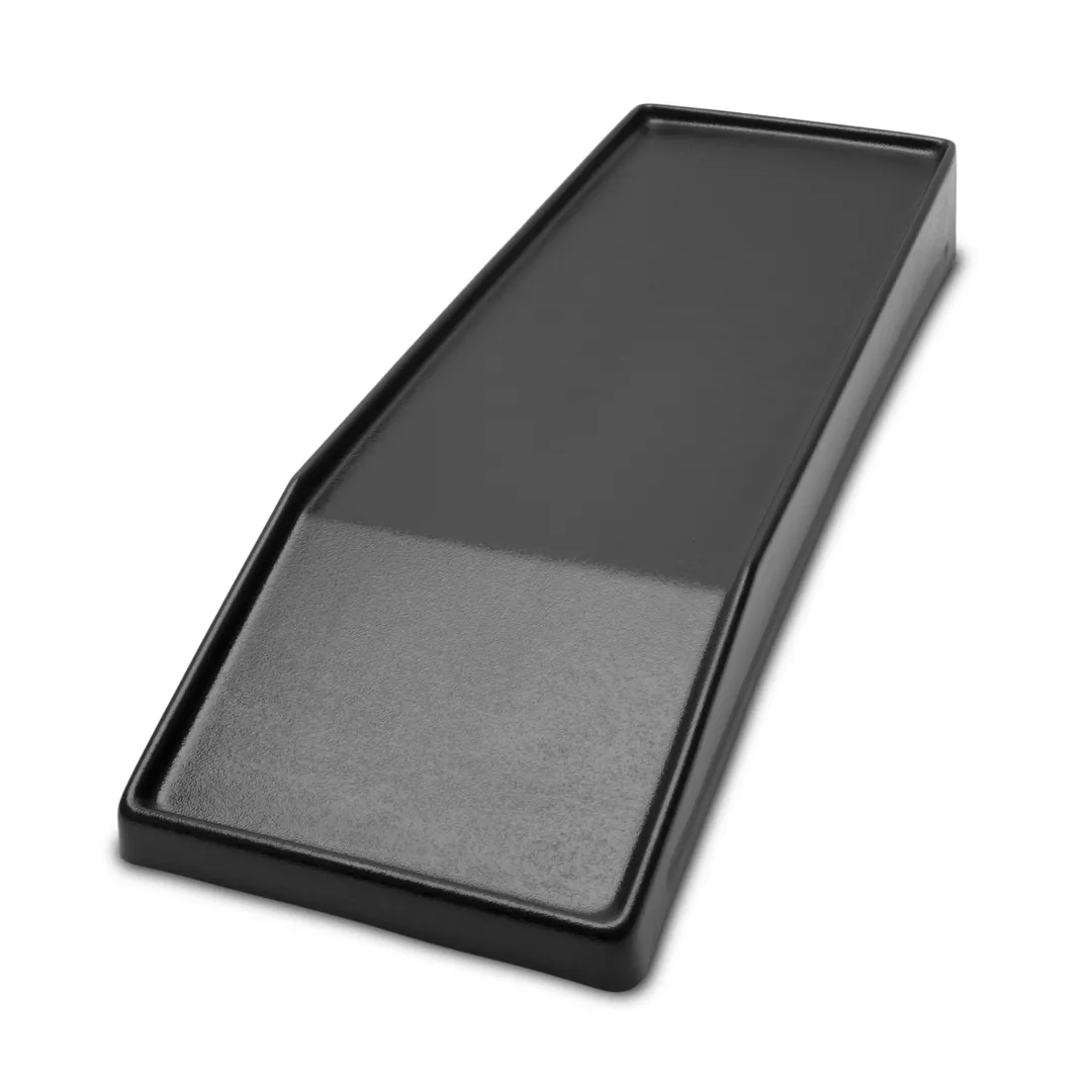 Steelite DFMR30617 Meat Riser, 30" x 6" x 3.5" Rectangular Black ABS Plastic Display Stand - 4/Case