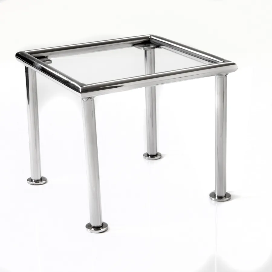 Steelite DW0731666SS 6" Riser, 6" W x 6" D x 6" H, Steel, 5"-8" Height, 9" Max, Haber Tile Finish